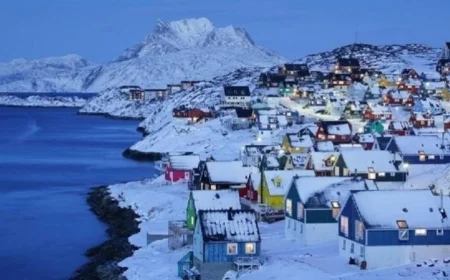 دراسة تكشف توقعات بانخفاض مستوى سطح البحر في جرينلاند بينما يرتفع عالمياً