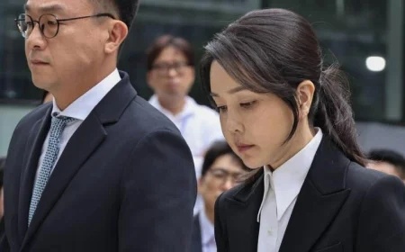 سيدة كوريا الجنوبية الأولى السابقة تواجه عقوبة السجن لمدة عام وثمانية أشهر بتهمة الفساد