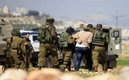 الجيش الإسرائيلي يعتقل أكثر من 37 فلسطينيا من الضفة الغربية في حملة أمنية جديدة