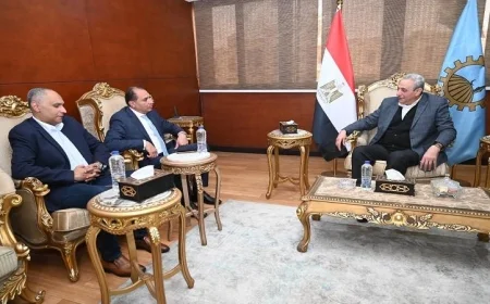 محافظ الغربية يستقبل نائب رئيس هيئة الشراء الموحد لمناقشة سُبل توفير الأدوية الناقصة