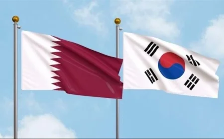 قطر وكوريا الجنوبية تتناولان التطورات والأمن الإقليمي في غزة وسوريا