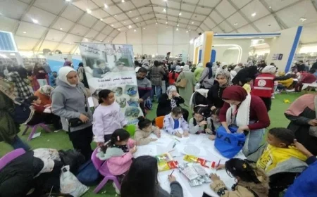 مملكة النحل تنال إعجاب زوار معرض الكتاب بجاذبيتها الفريدة