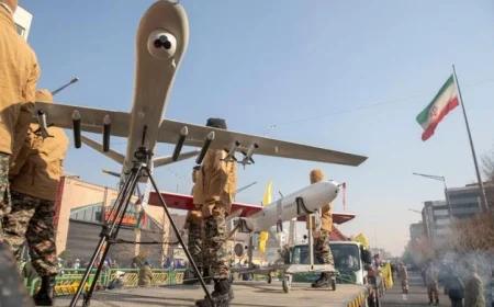 الجيش الإيراني يعزز قوته العسكرية بانضمام ألف طائرة مسيرة لوحداته القتالية