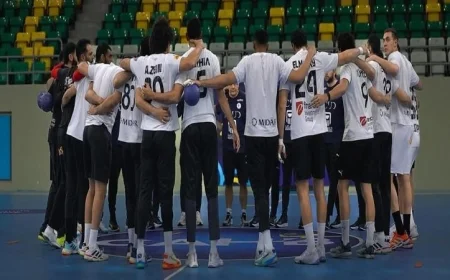 الساعات الأخيرة من تحضيرات فراعنة اليد قبل المنافسة على لقب نهائي أمم أفريقيا