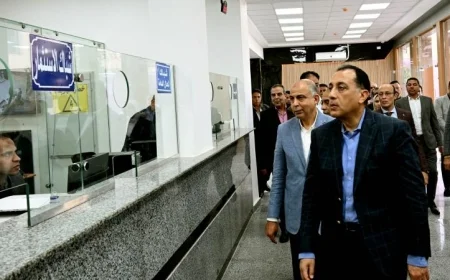 رئيس الوزراء يدشّن المركز التكنولوجي لخدمة المواطنين في المنيا لتعزيز الخدمات الحكومية