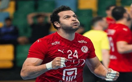 منتخب مصر لكرة اليد يحقق الفوز على تونس ويتوج بلقب بطولة إفريقيا للمرة العاشرة في تاريخه