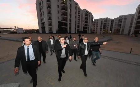 وزير الإسكان يزور مشروعات محطة محولات كهرباء توسعات شرق وجنة 4 في الشيخ زايد لتعزيز البنية التحتية