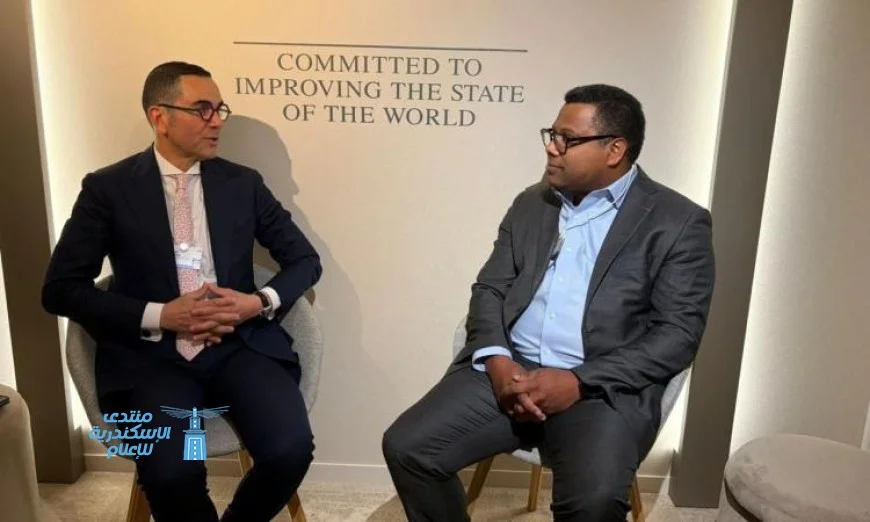 الخطيب في منتدى دافوس يؤكد أن مصر وجهة مثالية للاستثمارات طويلة الأجل في مجالي الطاقة والبنية التحتية