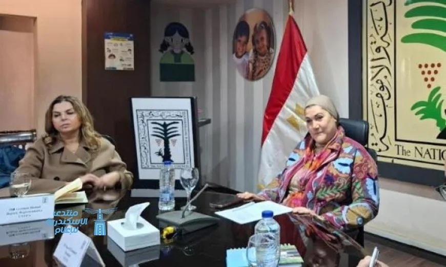 السنباطي تستعرض فرص التعاون مع وفد الوكالة الكورية للتعاون الدولي كويكا