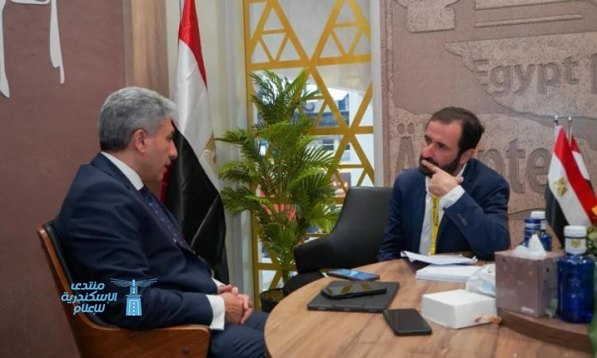 صور وزير السياحة والآثار يختتم زيارته لأسبانيا بلقاءات إعلامية مميزة