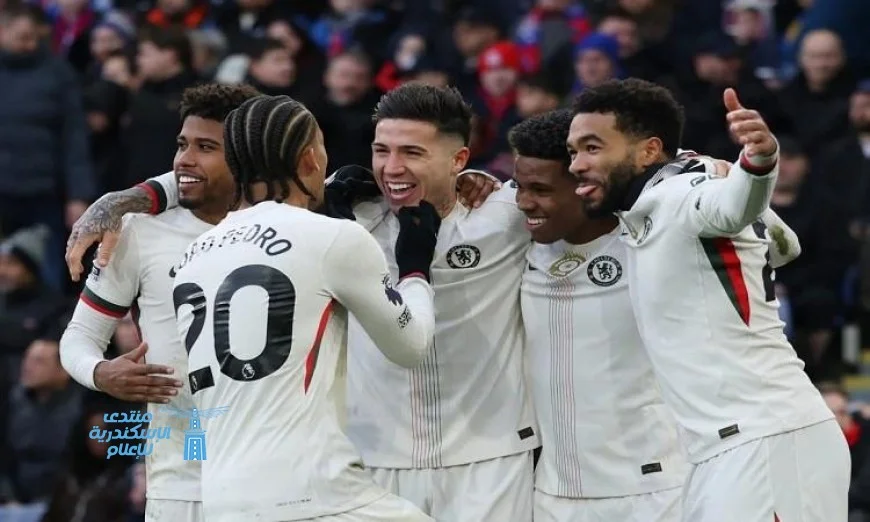 تشيلسي يحقق فوزا مثيرا على كريستال بالاس 3-1 بتسجيل هدف رأسية استيفانو في الدوري الإنجليزي