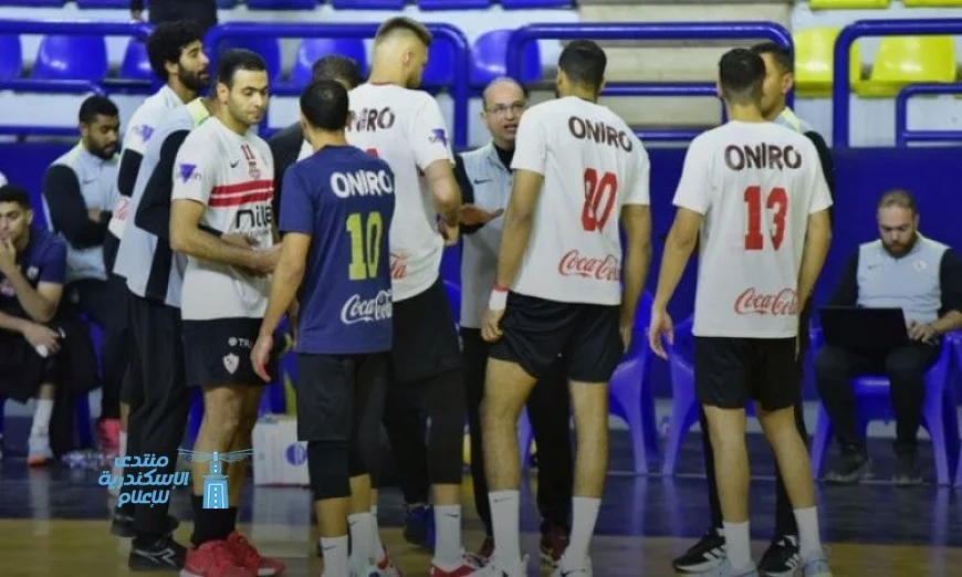 طائرة الزمالك تحقق انتصاراً ساحقاً على هليوبوليس في نهائيات دوري المرتبط