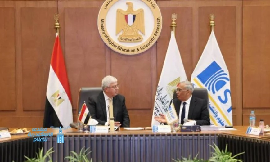 عاشور يقود اجتماعًا هامًا لمجلس إدارة هيئة تمويل العلوم والتكنولوجيا والابتكار