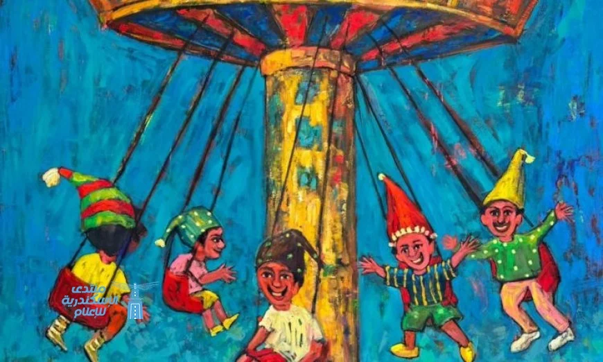 افتتاح معرض فرحة متنقلة للفنان محمود سنوسي صور حصرية من الحدث