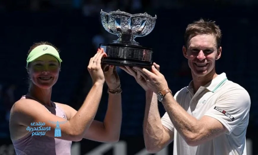 جاديكي وبيرز أول ثنائي يحتفظ بلقب الزوجي المختلط في أستراليا المفتوحة بعد 37 عامًا
