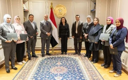 وزيرة التضامن تحتفي بإدارة الرعاية البديلة تقديراً لتفوقها في يناير