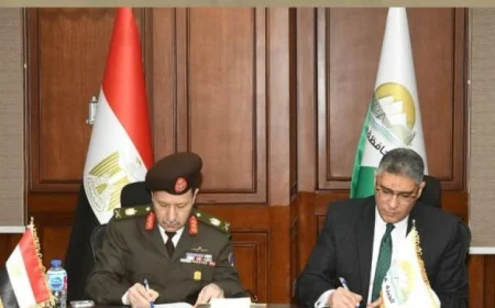 إدارة الإشارة تتعاون مع محافظة الجيزة لتقديم خدمات الشبكة الوطنية للطوارئ