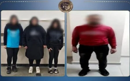 الشرطة تضبط رجل وسيدة وابنتيها بتهمة ممارسة الأعمال المنافية للأداب في الدقهلية