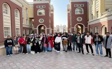 جامعة بنها تبرز تميزها في فعاليات المعسكر التدريبي ايناكتس بالجامعة البريطانية