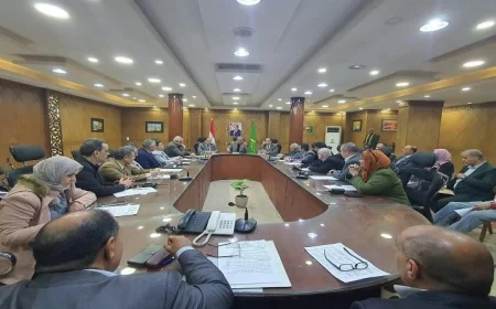 مدير تعليم القليوبية يعلن عن خطة شاملة لبداية الفصل الدراسي الثاني