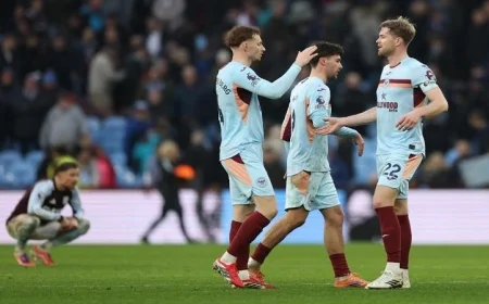 استون فيلا يتلقى هزيمة مؤلمة على ملعبه أمام برينتفورد 1-0 وسط أزمات شادي ومواضيع الإيقاف