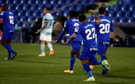 خيتافي وسيلتا فيجو يتقاسمان نقاط المباراة بتعادل سلبي في ملعب ألفونسو بيريز