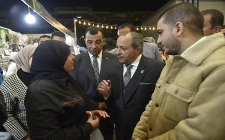 افتتاح معرض “أهلًا رمضان” في داون تاون حي العرب بمحافظة بورسعيد