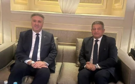 رئيس المجلس الأعلى للإعلام يعقد مباحثات لتعزيز التعاون الإعلامي العربي المشترك