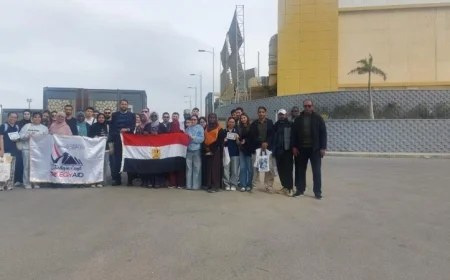 رحلة ثقافية استثنائية للطلاب الدوليين ودراسي اللغة العربية إلى معرض الكتاب