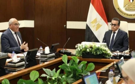 وزير الصحة يتعاون مع رئيس الهيئة العربية للتصنيع لتسريع تطوير المستشفيات والمشروعات الصحية