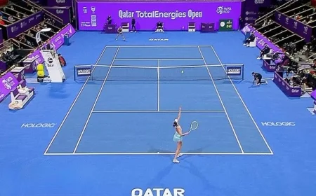 انطلاق بطولة قطر المفتوحة للتنس للسيدات يوم الأحد