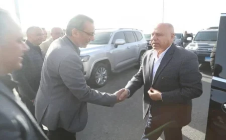 كامل الوزير يقوم بجولة ميدانية لمتابعة أعمال تطوير الطريق الدائري الإقليمي مع صور حصرية