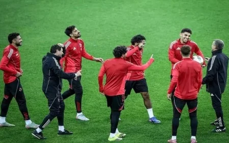 تورب يعد كتيبة الأهلى بمران استشفائى في معقل الشبيبة بعيداً عن صخب الملاعب