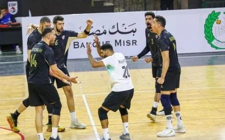 نتائج مثيرة من الجولة الأولى في الدور نصف النهائي لدوري السوبر الممتاز للكرة الطائرة