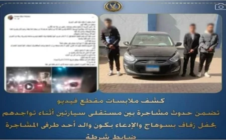 تفاصيل حصرية حول مشاجرة بين سيارتين في حفل زفاف بسوهاج