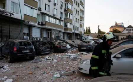 حاكم منطقة بيلجورود الروسية يتعرض لهجوم أوكراني أثناء زيارته الرسمية