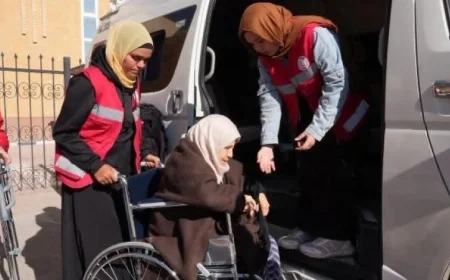 الدفعة الخامسة من العائدين تصل إلى قطاع غزة عبر معبر رفح البري