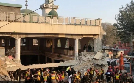 الأمم المتحدة تشجب الهجوم الإرهابي على المصلين في مسجد بباکستان