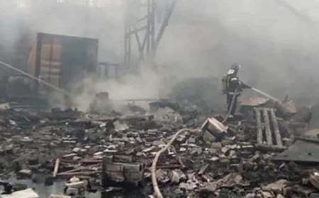 انفجار مدمر في مصنع للتكنولوجيا الحيوية شمالي الصين يوقع 8 قتلى