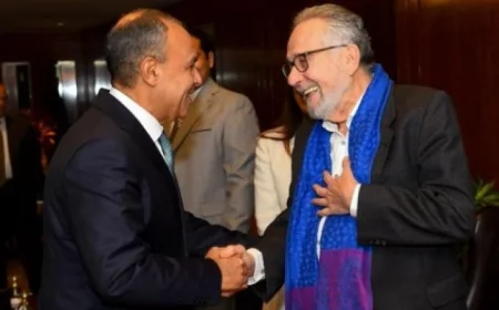 عبد العاطي يستقبل المقرر الخاص لحقوق مياه الشرب النظيفة والصرف الصحي لتعزيز الشراكات البيئية