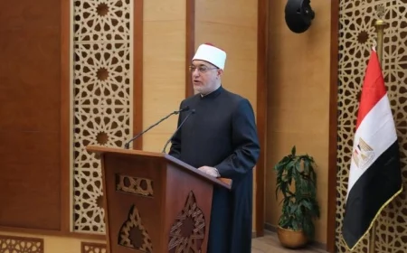 مفتي الجمهورية يؤكد أن القضية الفلسطينية ليست مجرد ملف سياسي عابر بل تمثل قضية حق ثابتة