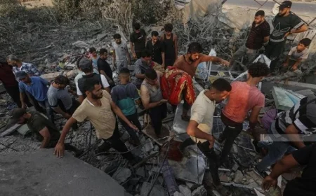 استشهاد 3 فلسطينيين برصاص وقصف الاحتلال في وسط وجنوب قطاع غزة