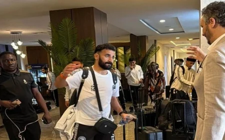 بعثة بيراميدز تنطلق نحو ملعب مباراة ريفرز يونايتد في دوري أبطال أفريقيا