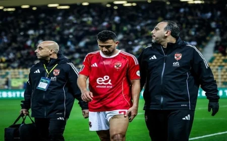 طبيب الأهلي يوضح تفاصيل إصابة تريزيجيه ومدى تأثيرها على مشاركته المقبلة