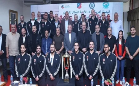 الأهلي يحتفل بتكريم أبطال كرة الماء بعد فوزهم بالبطولة العربية