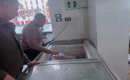 محافظ القليوبية يراقب الحملات الرقابية على أنشطة التموين في مدينة الخان