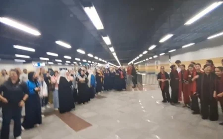 أكاديمية الفنون تضيء المترو بعروض استعراضية مدهشة