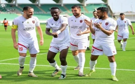 أهداف مذهلة في 36 دقيقة اتحاد العاصمة يحقق الفوز 3-2 في الكونفيدرالية