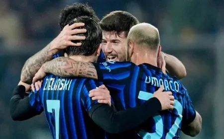 ساسولو يتلقى هزيمة ثقيلة بخماسية أمام إنتر في مابي ستاديوم