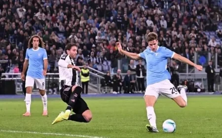 كالولو يحقق التعادل القاتل ليوفنتوس أمام لاتسيو في الدوري الإيطالي ويُنقذه من الخسارة